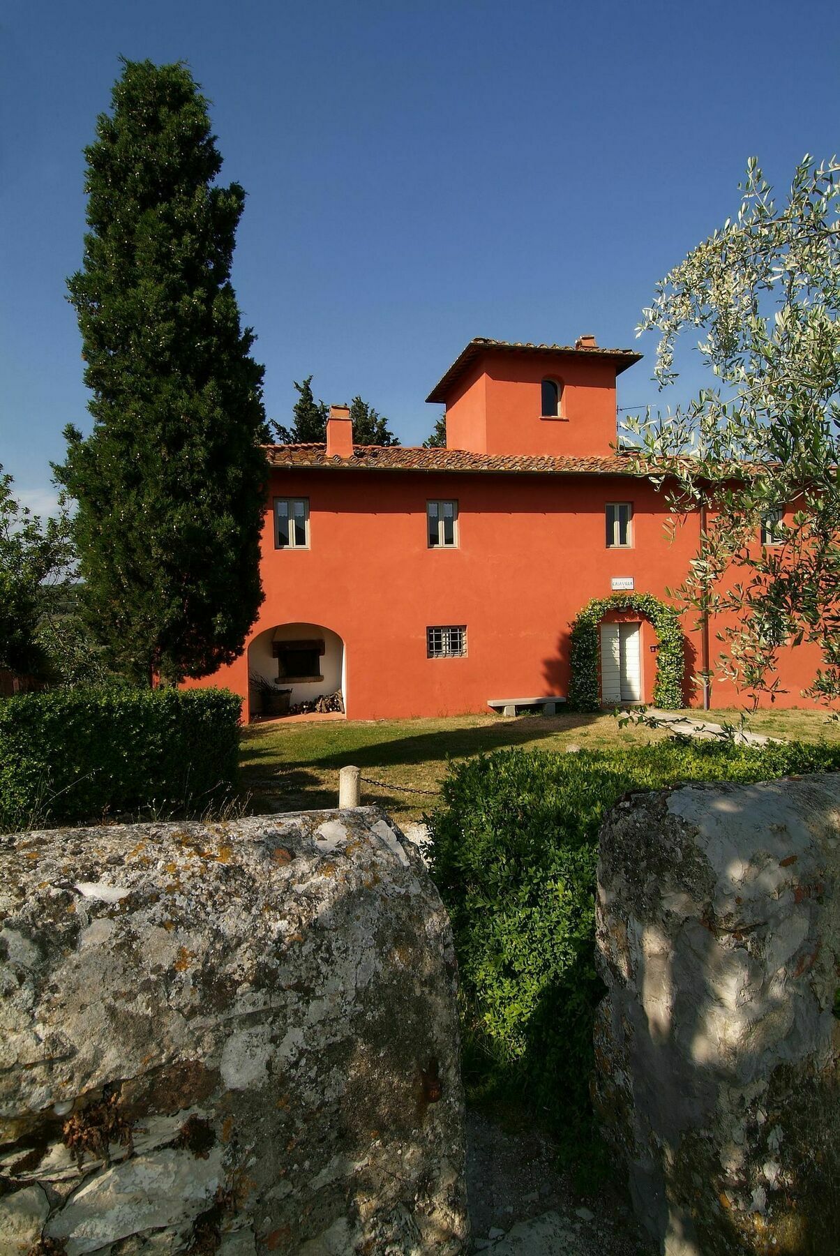 Torre A Cona Wine Estate Hotel San Donato in Collina Exterior foto