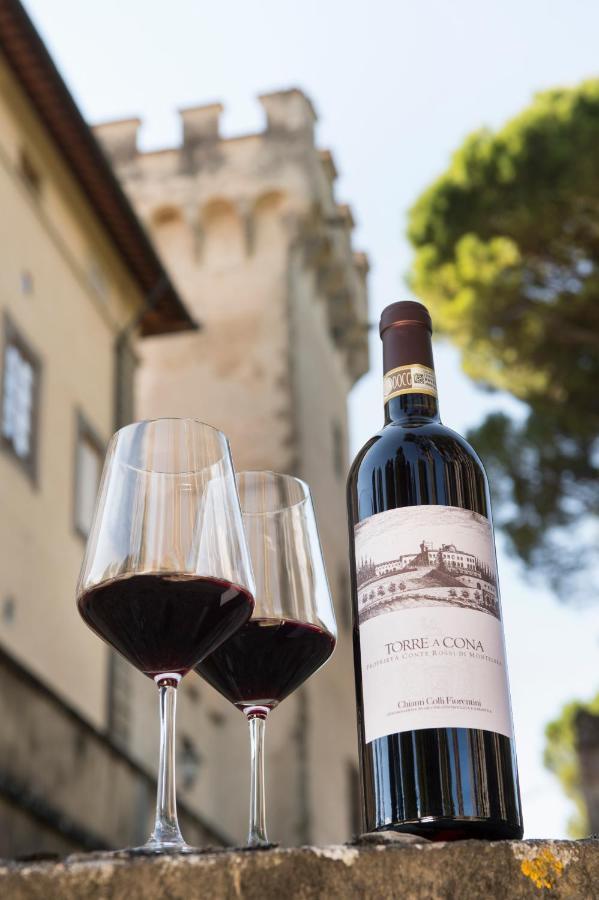 Torre A Cona Wine Estate Hotel San Donato in Collina Exterior foto